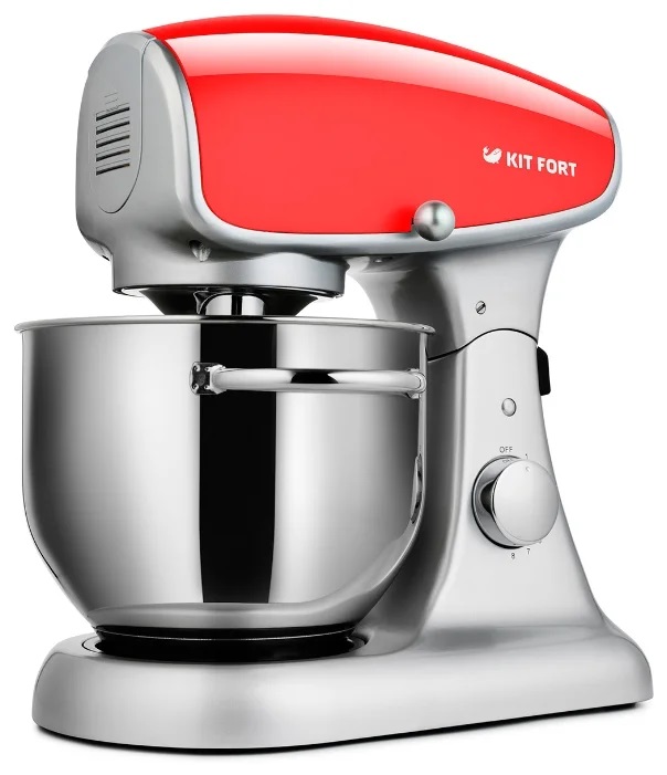 Миксер Kitfort KT-1336-3, красный																		 — описание, фото, цены в интернет-магазине PT Stores