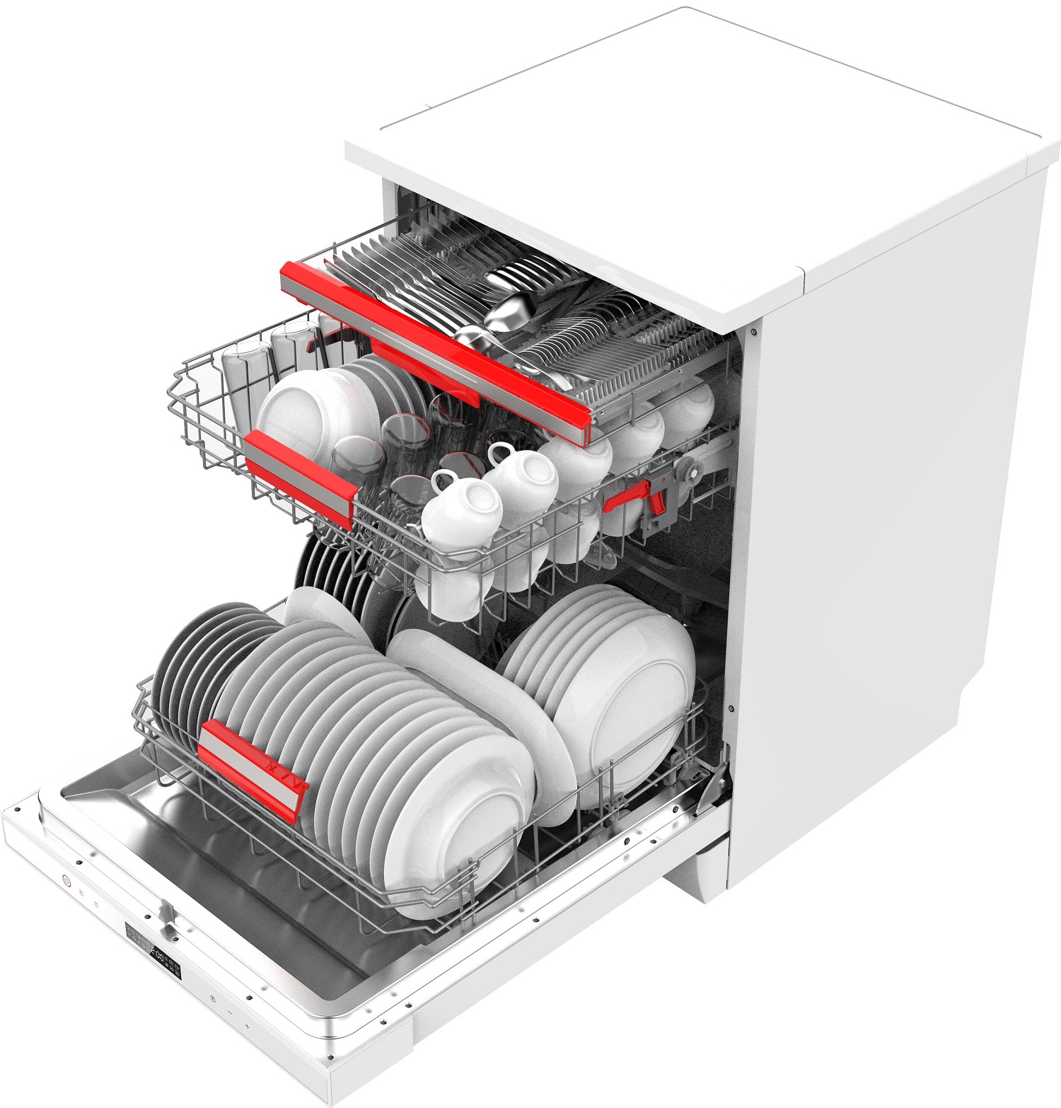 Купить Посудомоечная машина TOSHIBA DW-14F2(W)-RU — Фото 3