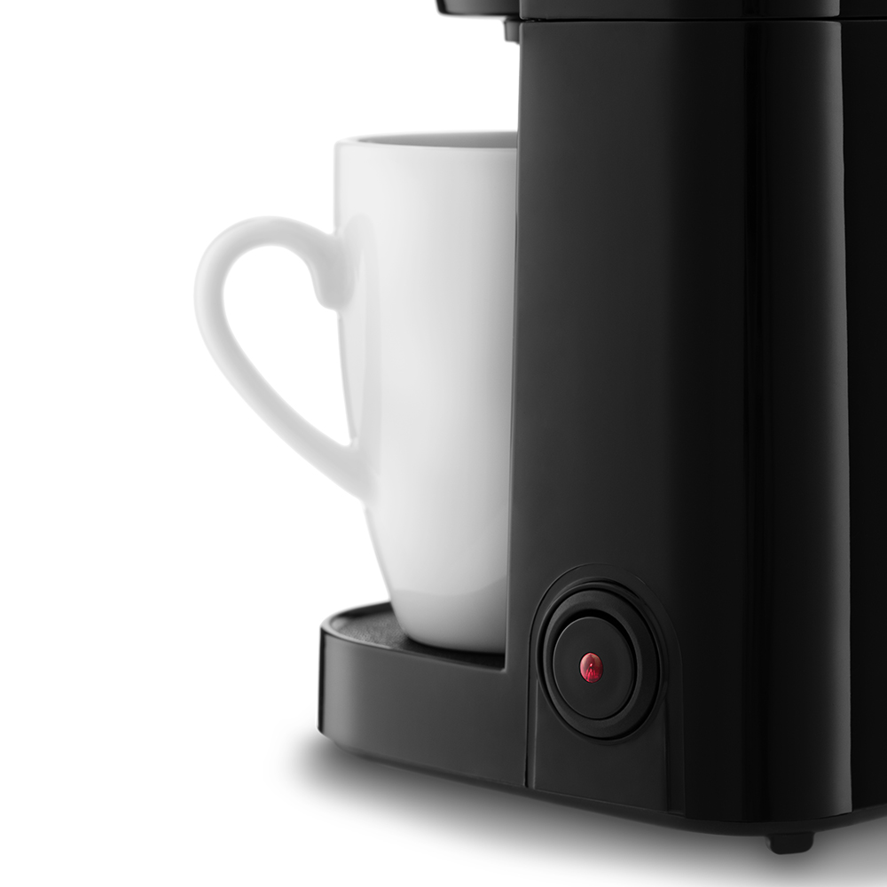 Купить Кофеварка Kitfort KT-764 450Вт черный — Фото 3