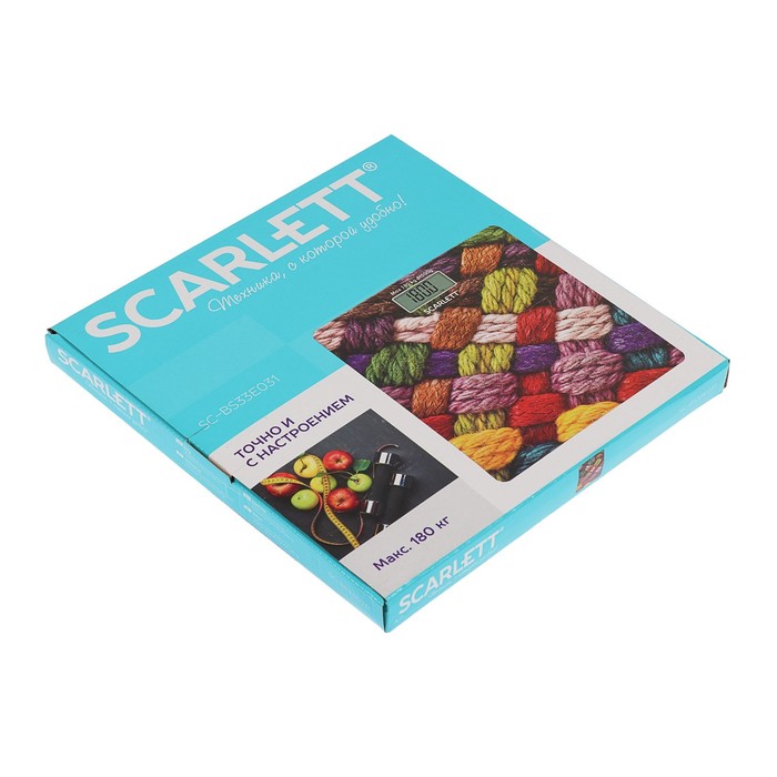 Купить Напольные весы Scarlett SC-BS33E031 шерсть — Фото 3