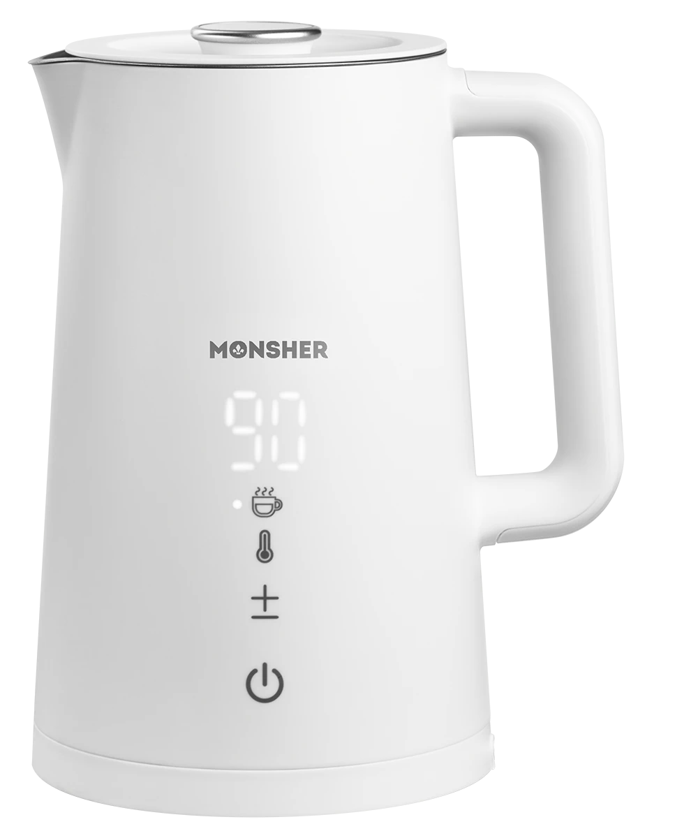 Чайник Monsher MK 502 Blanc																		 — описание, фото, цены в интернет-магазине PT Stores
