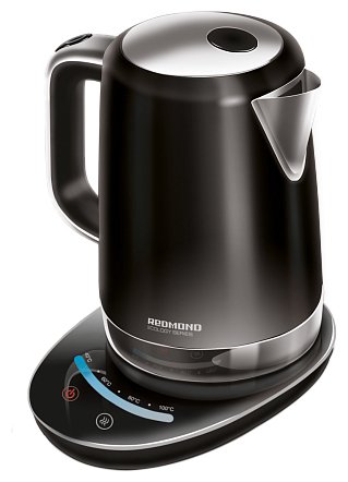 Чайник Redmond RK-M126D черный																		 — описание, фото, цены в интернет-магазине PT Stores
