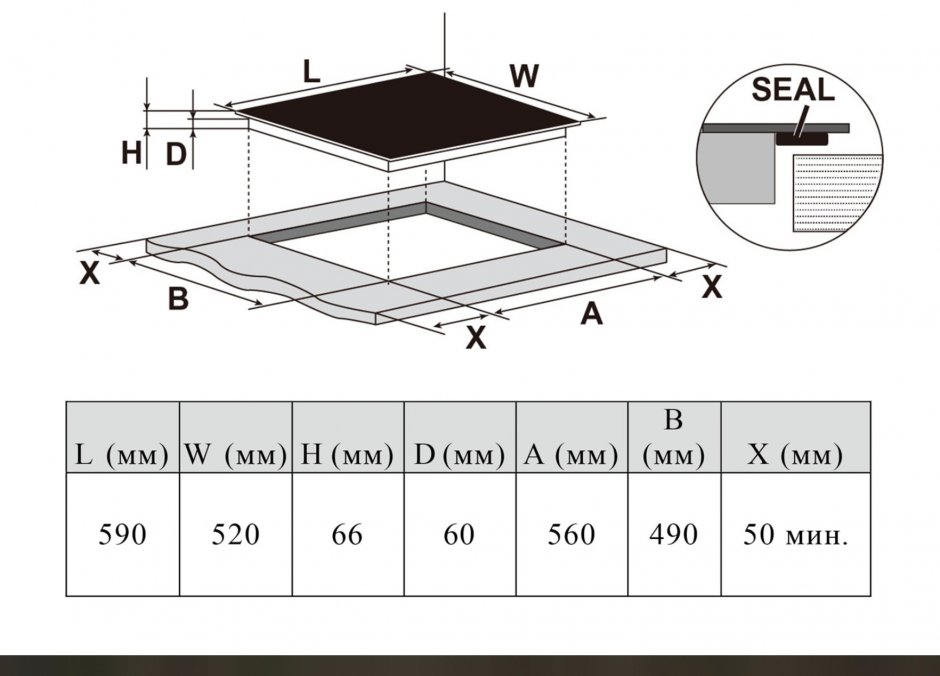 Купить Электрическая варочная панель Haier HHX-Y64TFVB — Фото 4