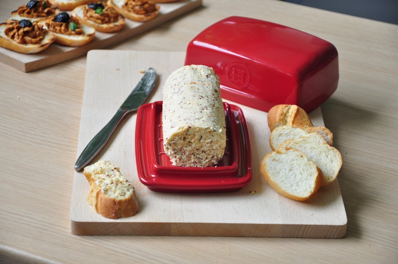 Купить  EMILE HENRY Масленка, цвет: гранат — Фото 4