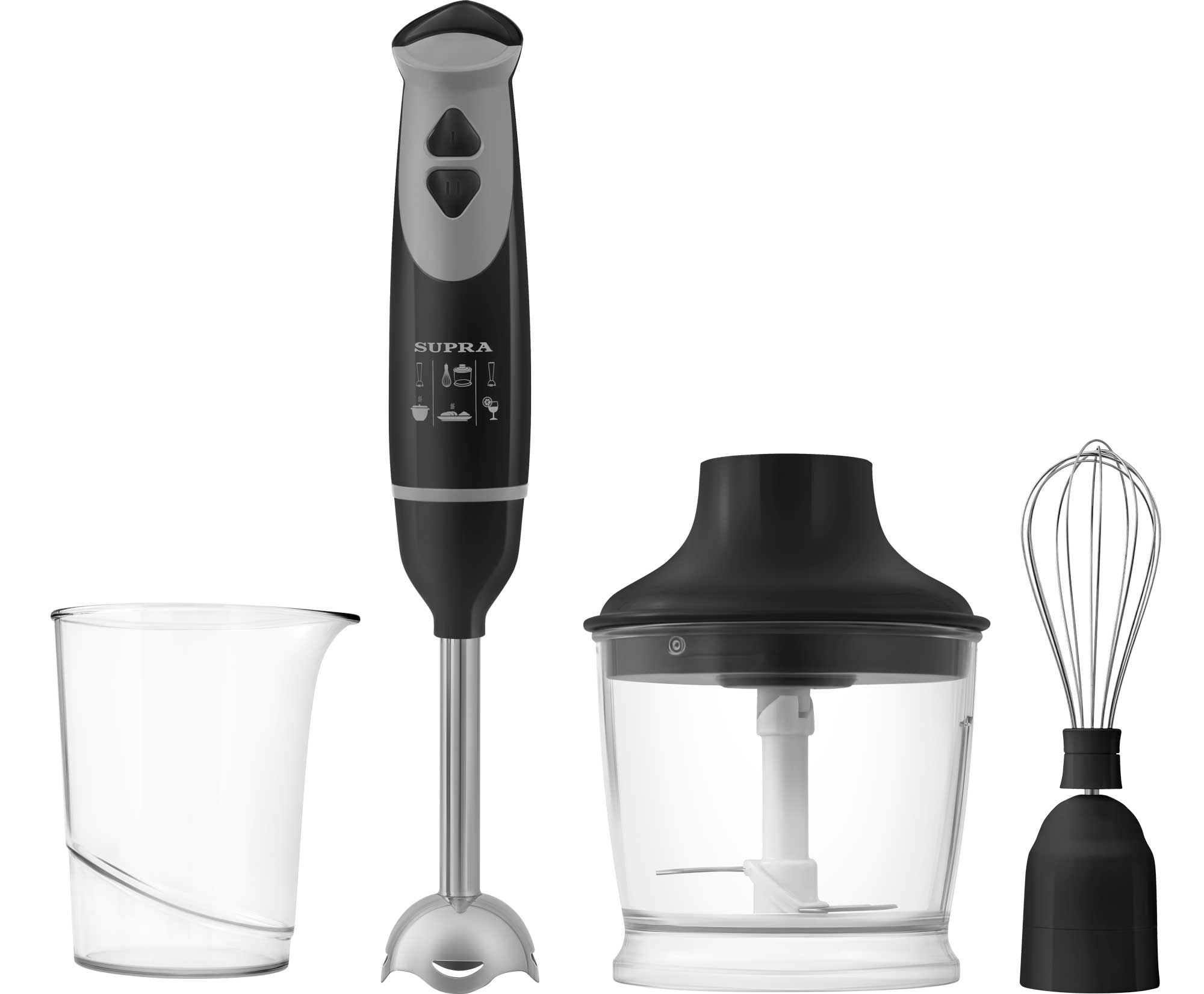 Блендер SUPRA HBS-837SS, 800W, черный																		 — описание, фото, цены в интернет-магазине PT Stores