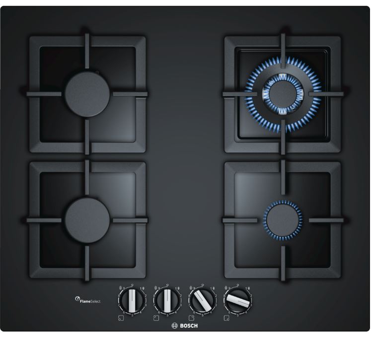 Газовая варочная панель BOSCH PPH 6A6B20																		 — описание, фото, цены в интернет-магазине PT Stores