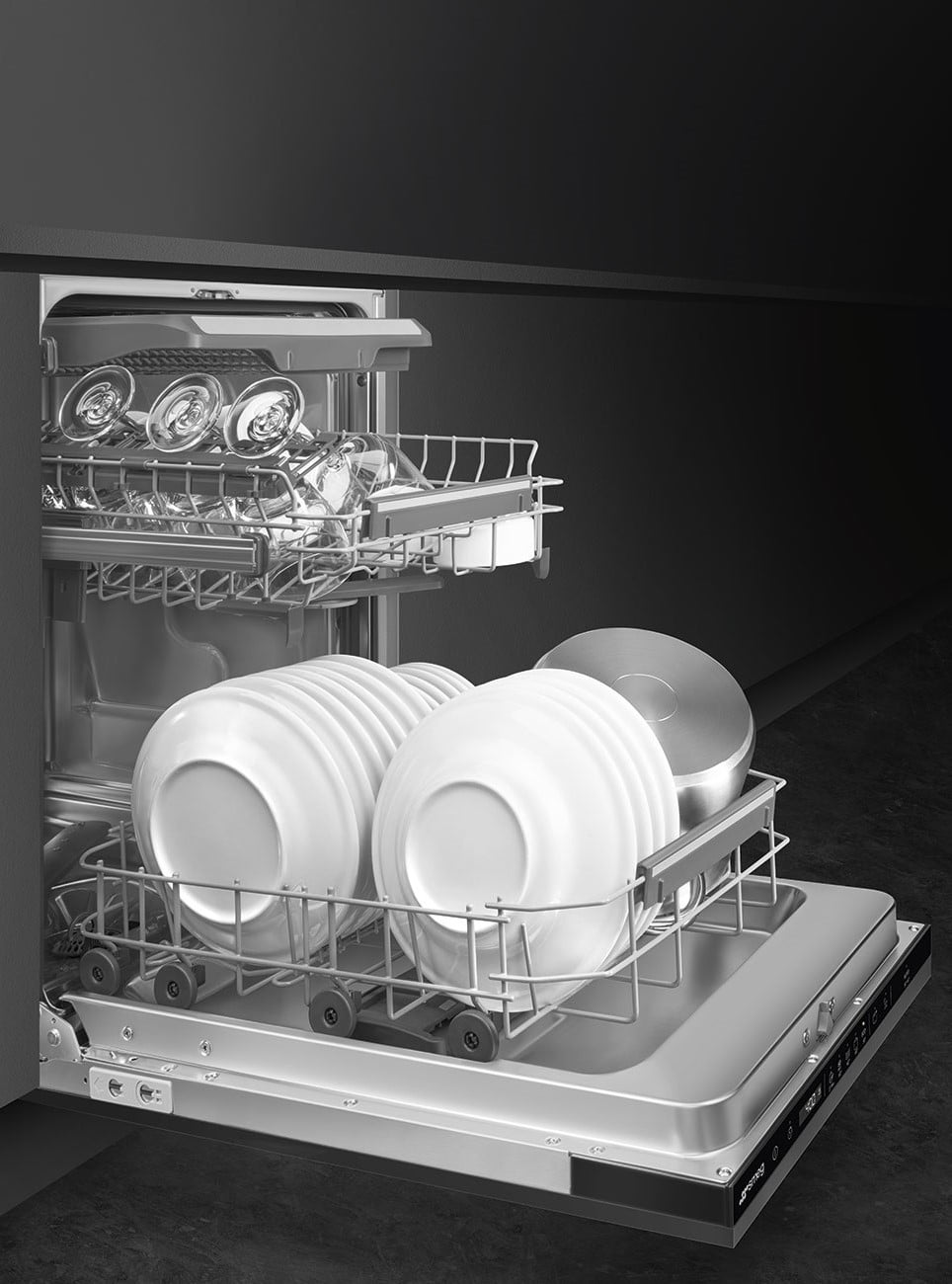 Купить Встраиваемая посудомоечная машина Smeg ST4523DIN — Фото 3