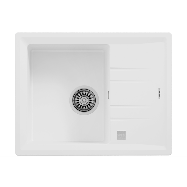 Мойка TEKA STONE 45 S-TG 1B 1D WHITE ручной слив																		 — описание, фото, цены в интернет-магазине PT Stores