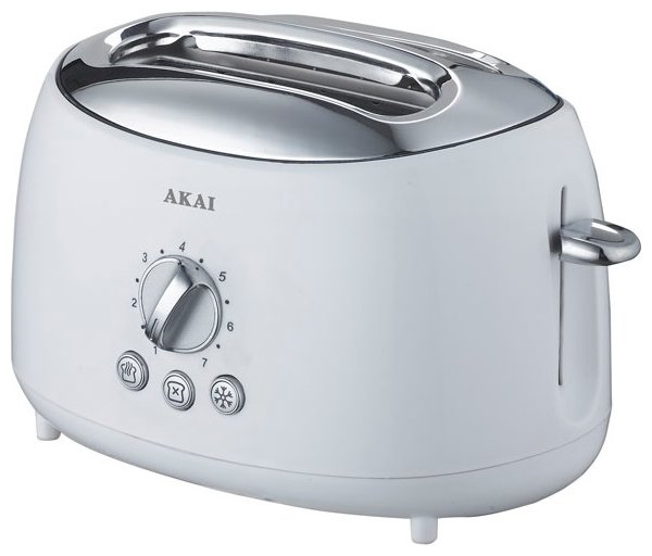 Тостер AKAI TP 1103W																		 — описание, фото, цены в интернет-магазине PT Stores
