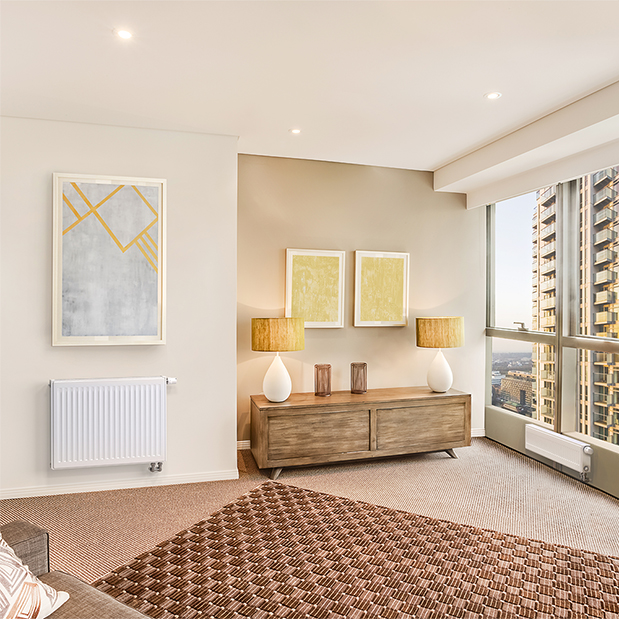 Купить Радиатор Royal Thermo VENTIL COMPACT VC11-300-1400 RAL9016 — Фото 2