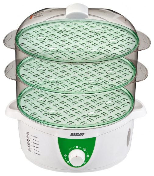 Пароварка MPM DZG-40A																		 — описание, фото, цены в интернет-магазине PT Stores