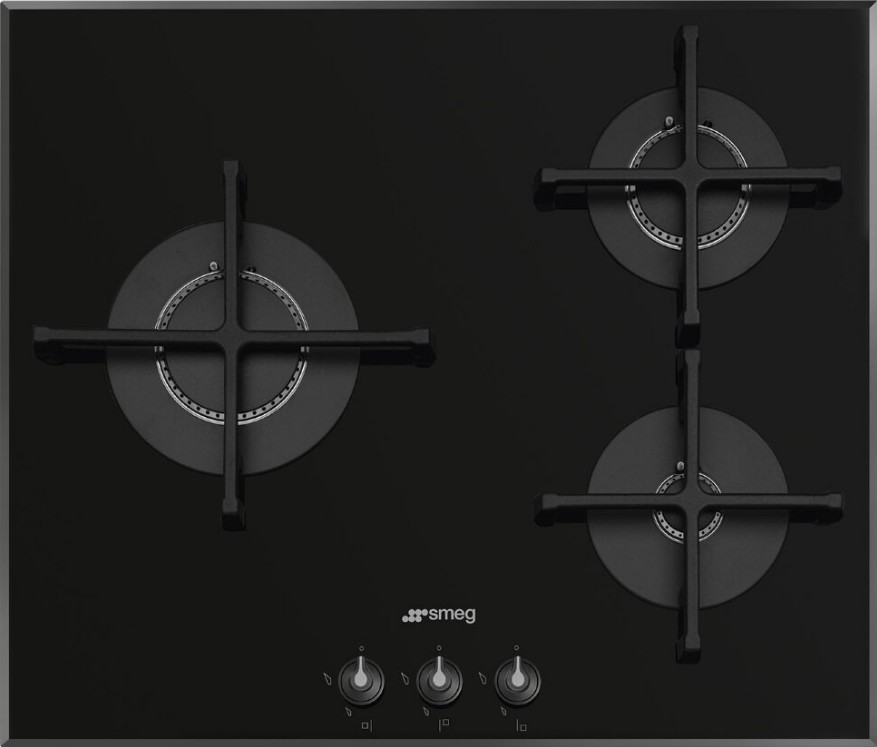 Газовая варочная панель Smeg PV163B3																		 — описание, фото, цены в интернет-магазине PT Stores