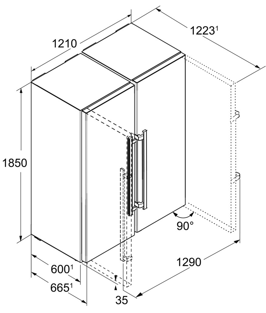 Купить Холодильник LIEBHERR SBSbs 8683 — Фото 3