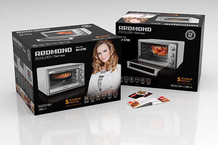 Купить Мини-печь Redmond RO-5705 — Фото 2