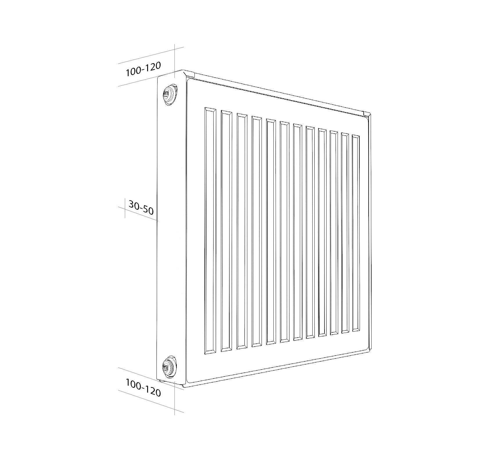 Купить Радиатор Royal Thermo COMPACT C22-500-500 RAL9016 — Фото 3