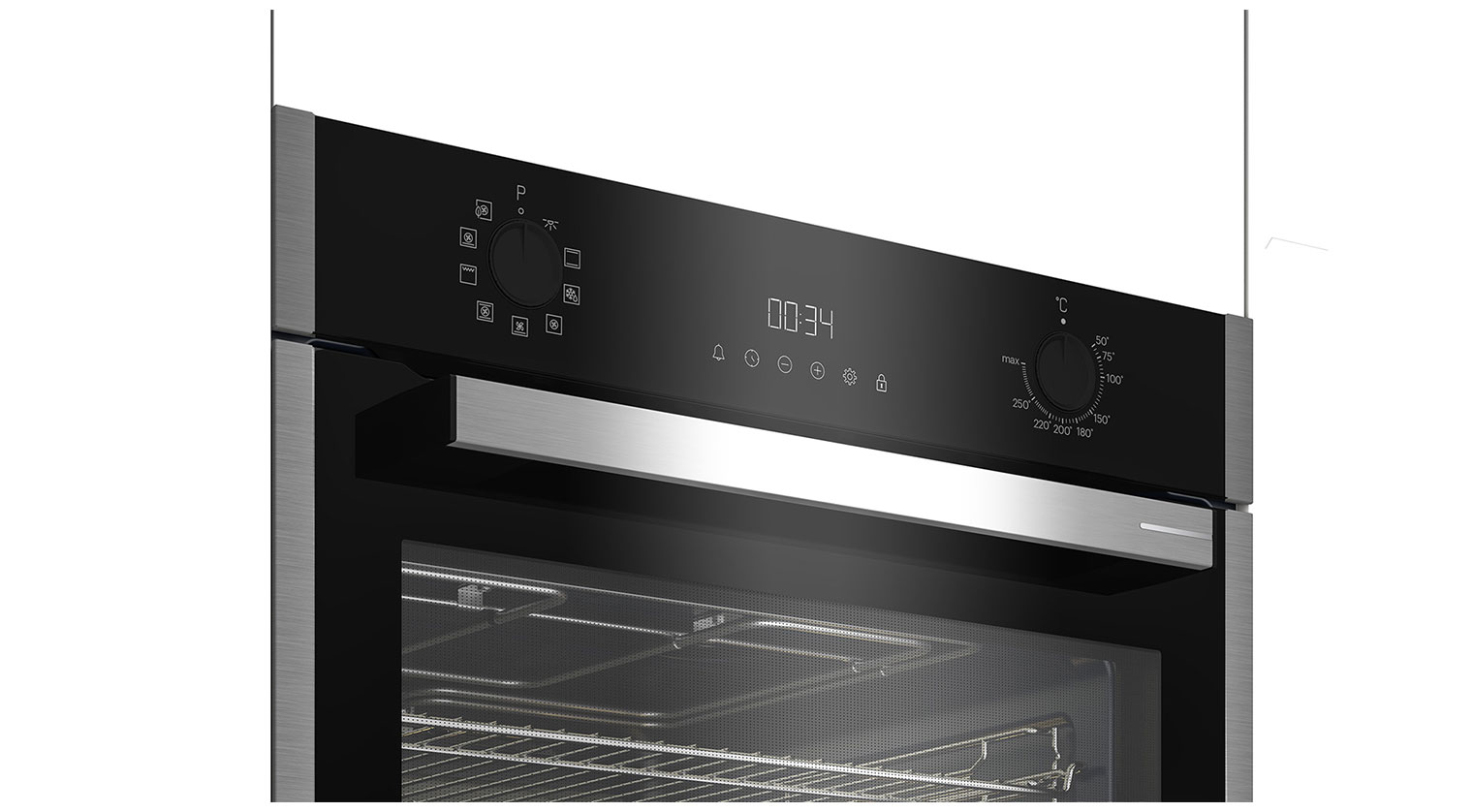 Купить Электрический духовой шкаф GRUNDIG GEBM19301BC — Фото 3