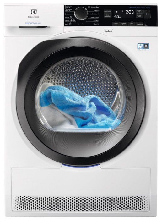 Сушильная машина Electrolux EW8HR259ST PerfectCare																		 — описание, фото, цены в интернет-магазине PT Stores