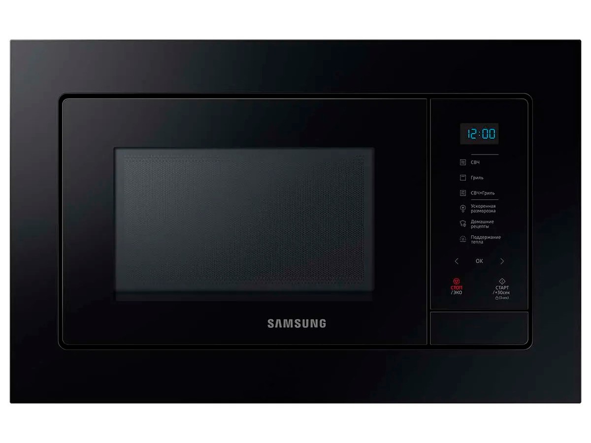 Встраиваемая СВЧ печь SAMSUNG MG20A7118AK																		 — описание, фото, цены в интернет-магазине PT Stores