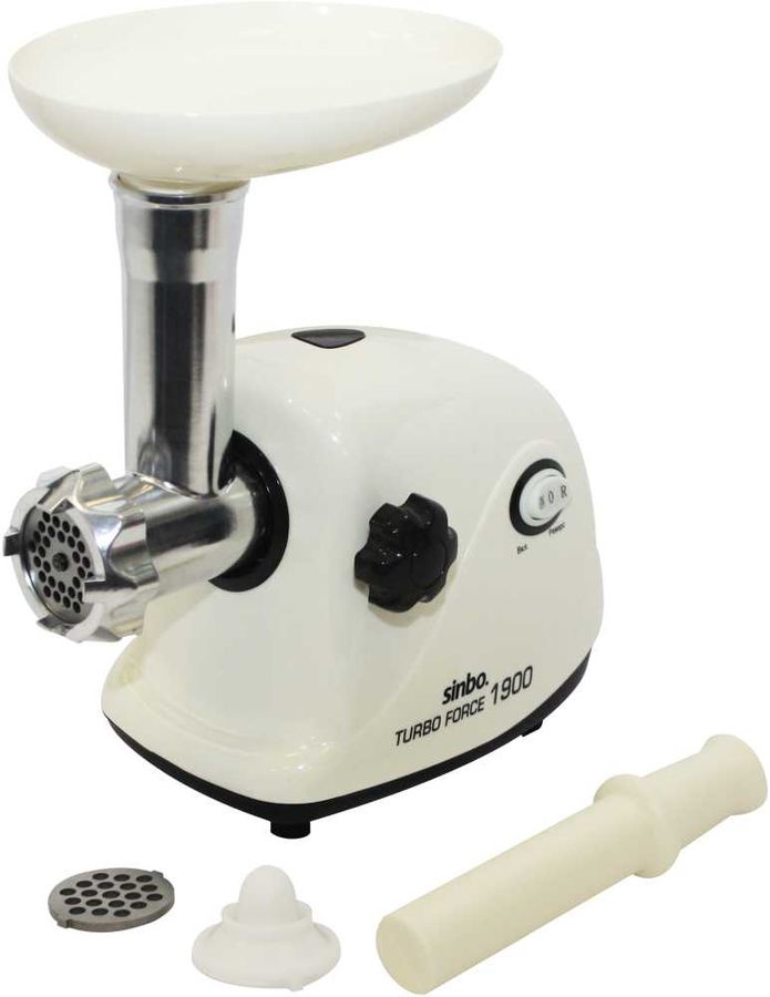 Мясорубка Sinbo SHB 3160 1900Вт белый/черный																		 — описание, фото, цены в интернет-магазине PT Stores