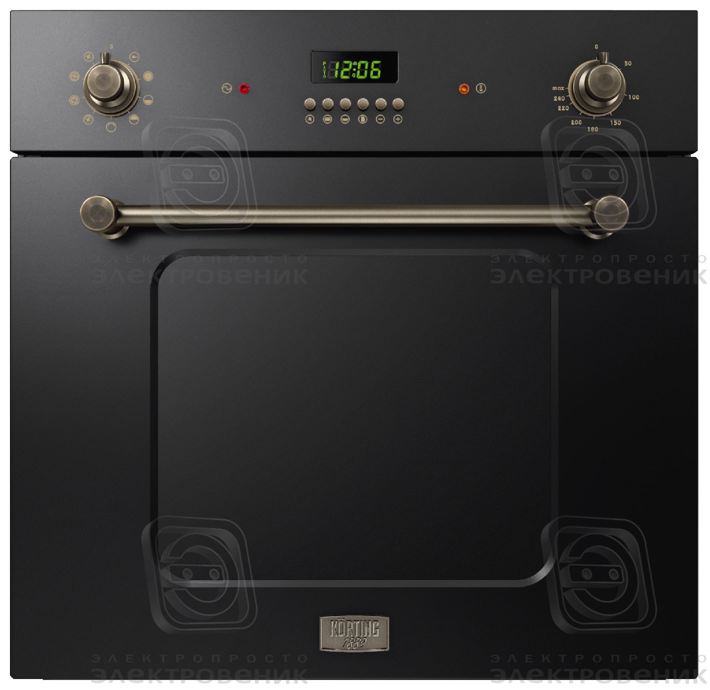 Газовый духовой шкаф KORTING OGG 1052 CRN																		 — описание, фото, цены в интернет-магазине PT Stores