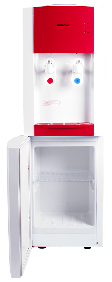 Купить Кулер для воды RENOVA DC-F17C белый/красный — Фото 3
