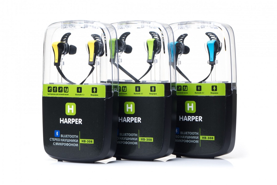 Купить Наушники HARPER HB-308 yellow — Фото 5