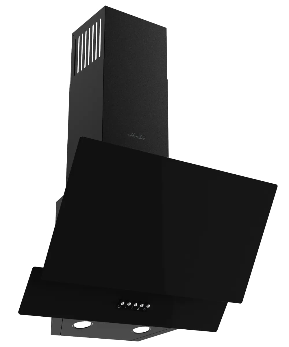 Купить Наклонная вытяжка Monsher ROUEN 50 Noir Verre — Фото 2