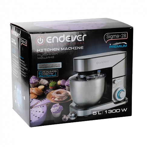 Купить Миксер ENDEVER Sigma-28 стальной — Фото 13