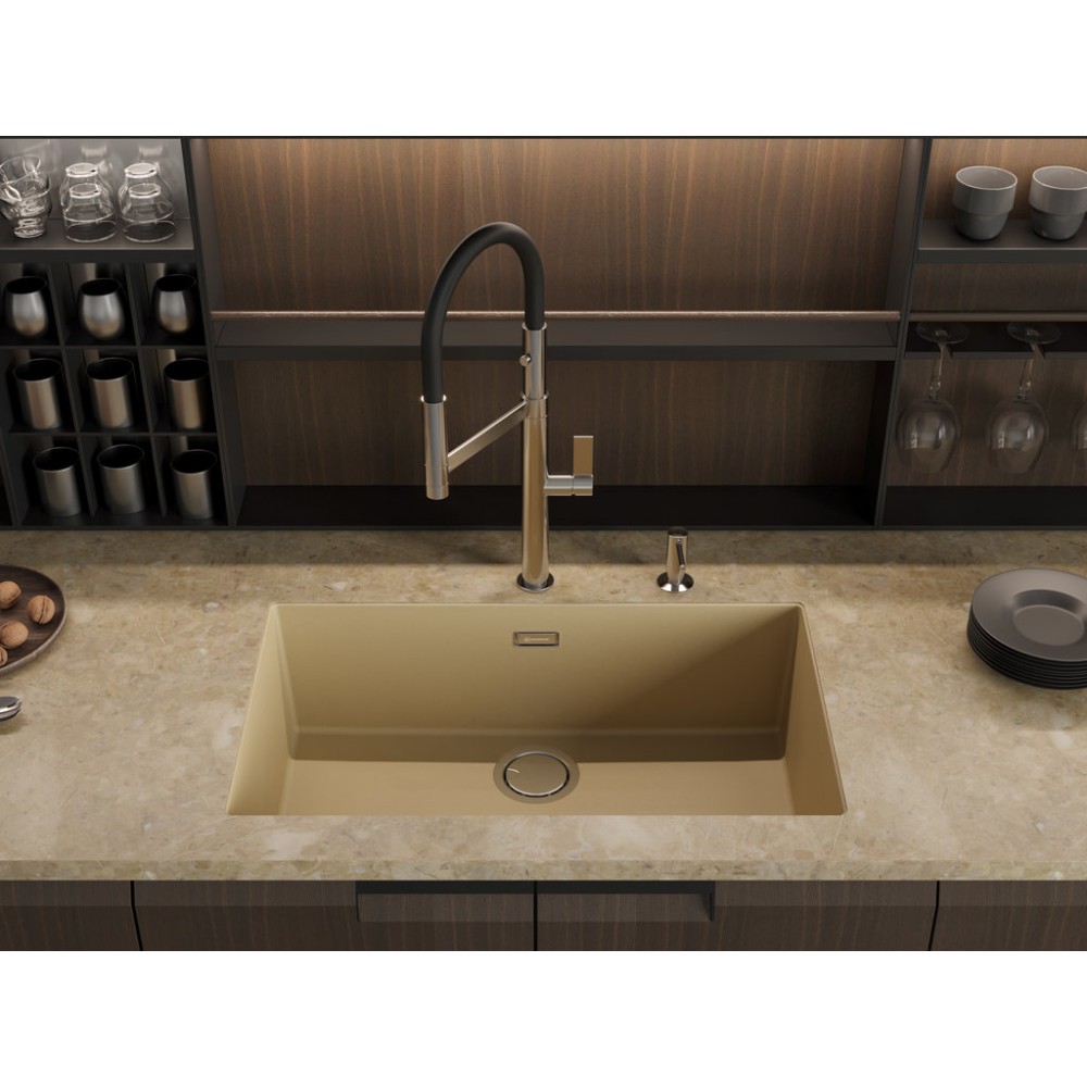 Купить Мойка OMOIKIRI Yamakawa 75T-U/I-BL Tetogranit/черный — Фото 6