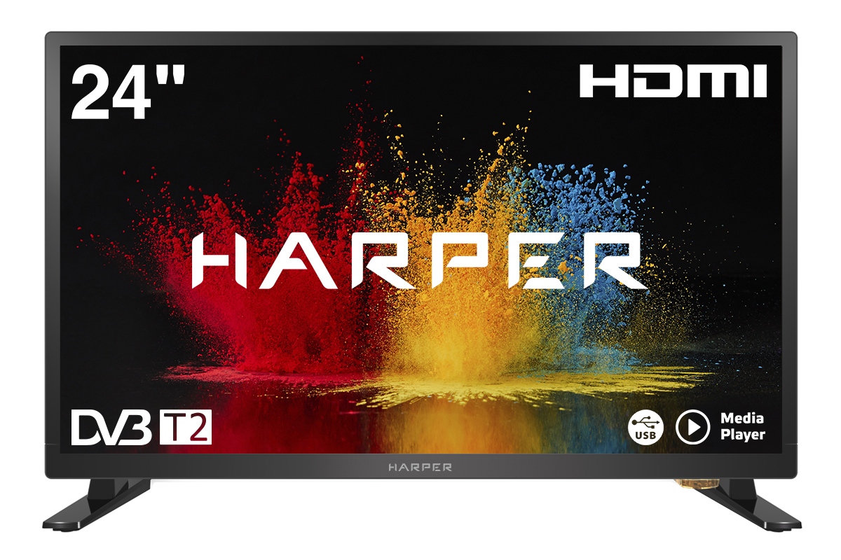 Телевизор HARPER 24R575T																		 — описание, фото, цены в интернет-магазине PT Stores