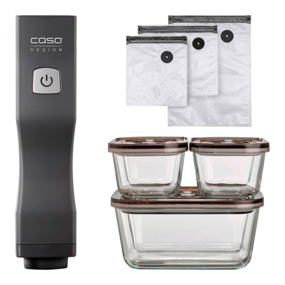 Вакууматор CASO Vacu OneTouch Eco-Set																		 — описание, фото, цены в интернет-магазине PT Stores