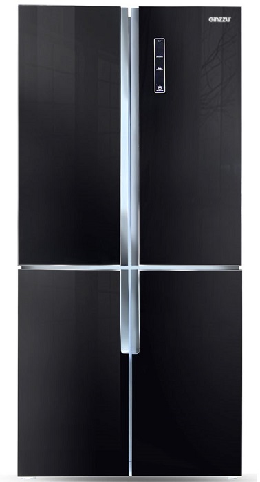 Холодильник Ginzzu NFK-510 Black glass																		 — описание, фото, цены в интернет-магазине PT Stores