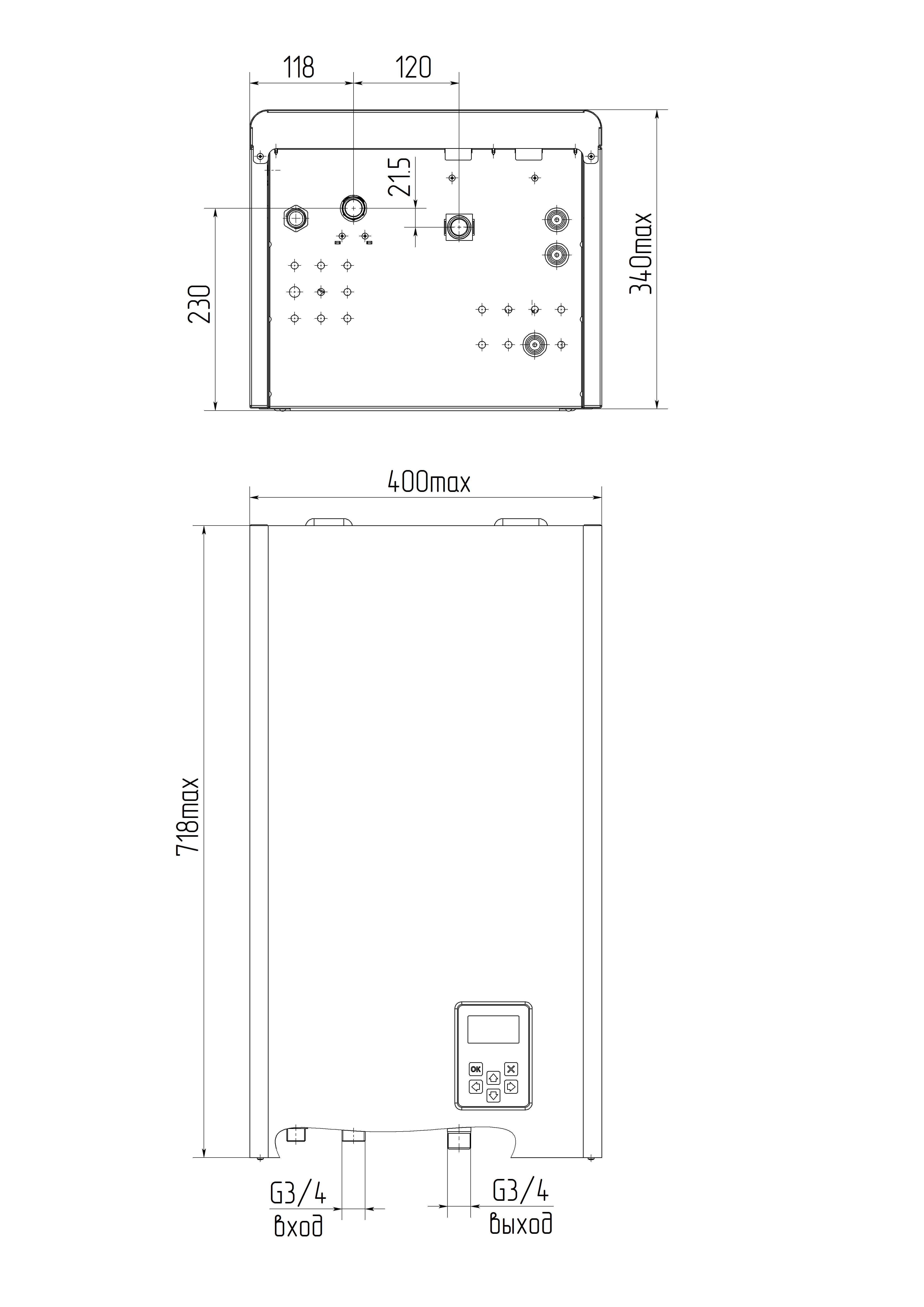Купить Водонагреватель проточный РЭКО 9ПМ ( 9 кВт ) 380/220В — Фото 7