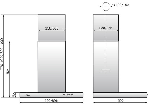 Купить Купольная вытяжка ELIKOR Квадра 60П-430-К3Д белый — Фото 2