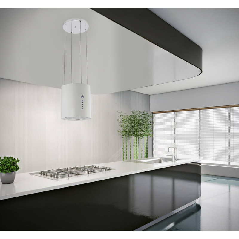 Купить Островная вытяжка MBS PETUNIA 135 ISLAND WHITE — Фото 6