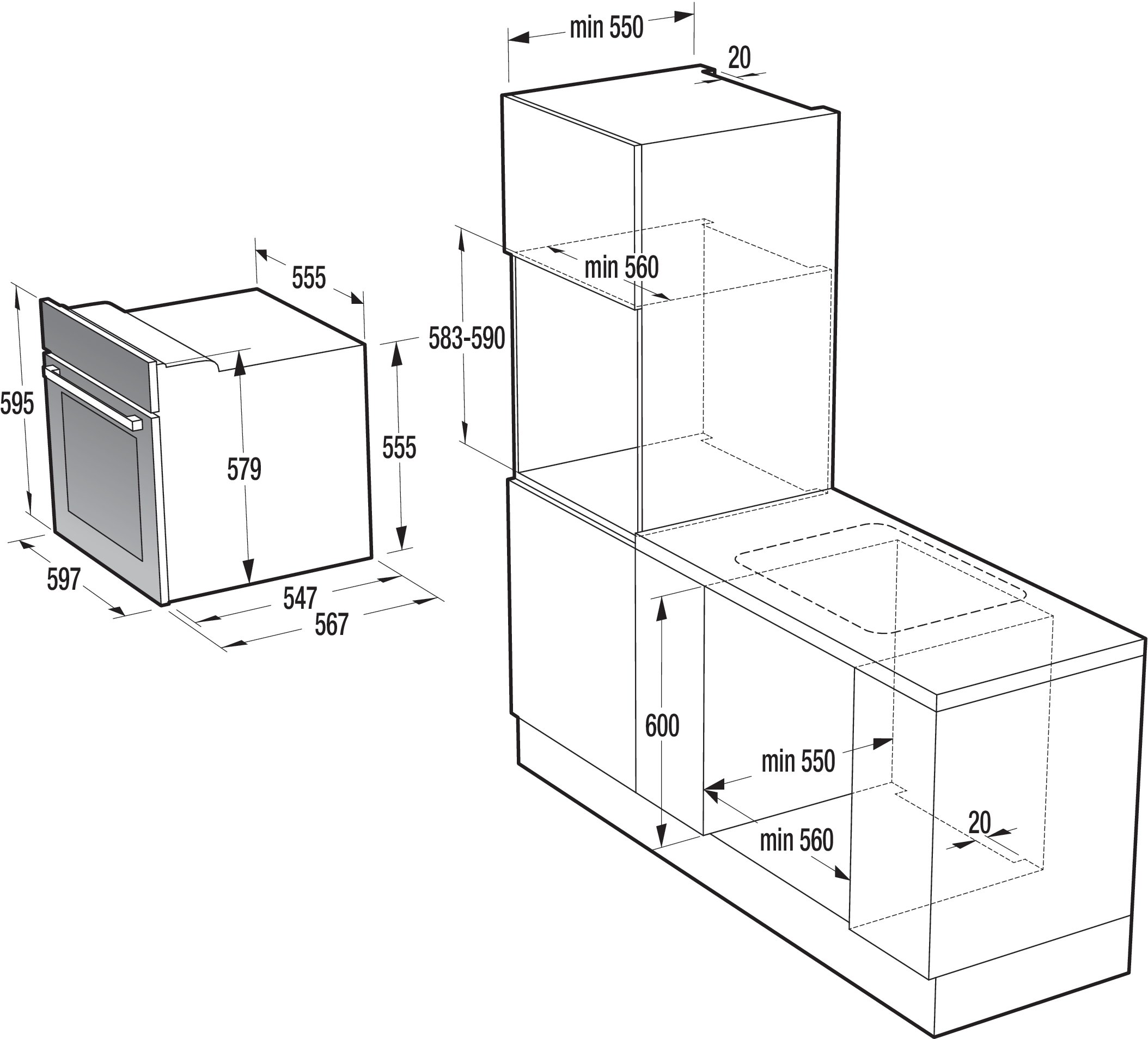 Купить Электрический духовой шкаф Gorenje BO 615E10 MG — Фото 2