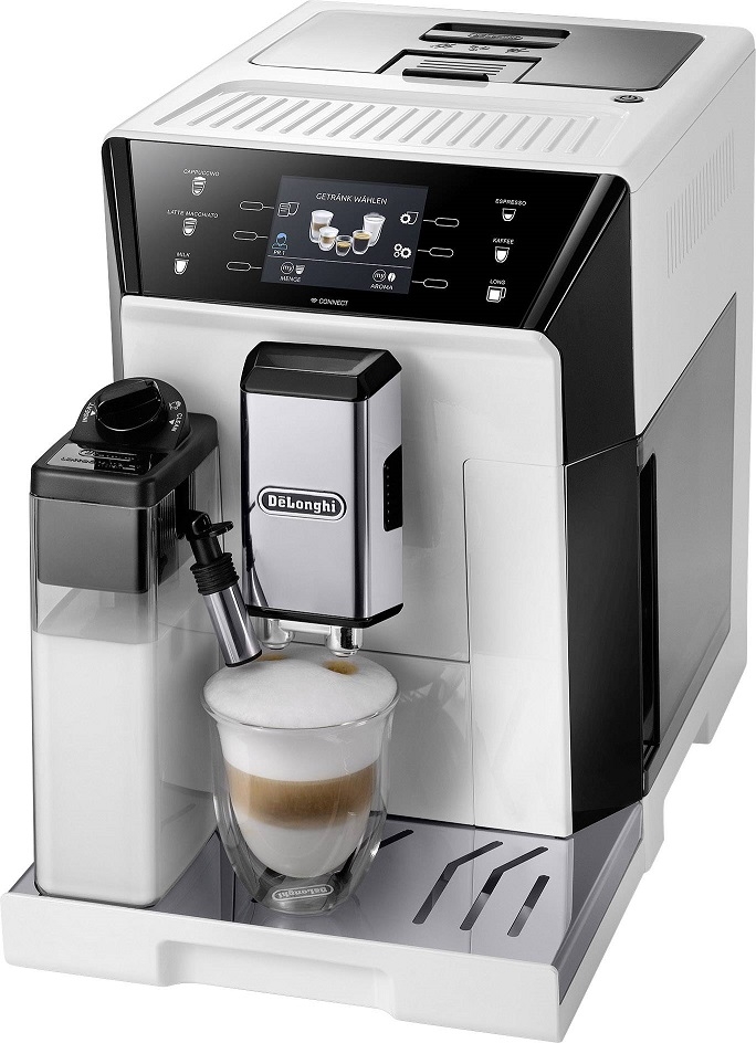 Кофемашина Delonghi ECAM 46.860.W																		 — описание, фото, цены в интернет-магазине PT Stores