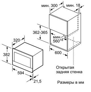 Купить Встраиваемая СВЧ печь Neff C 17GR00N0 — Фото 5