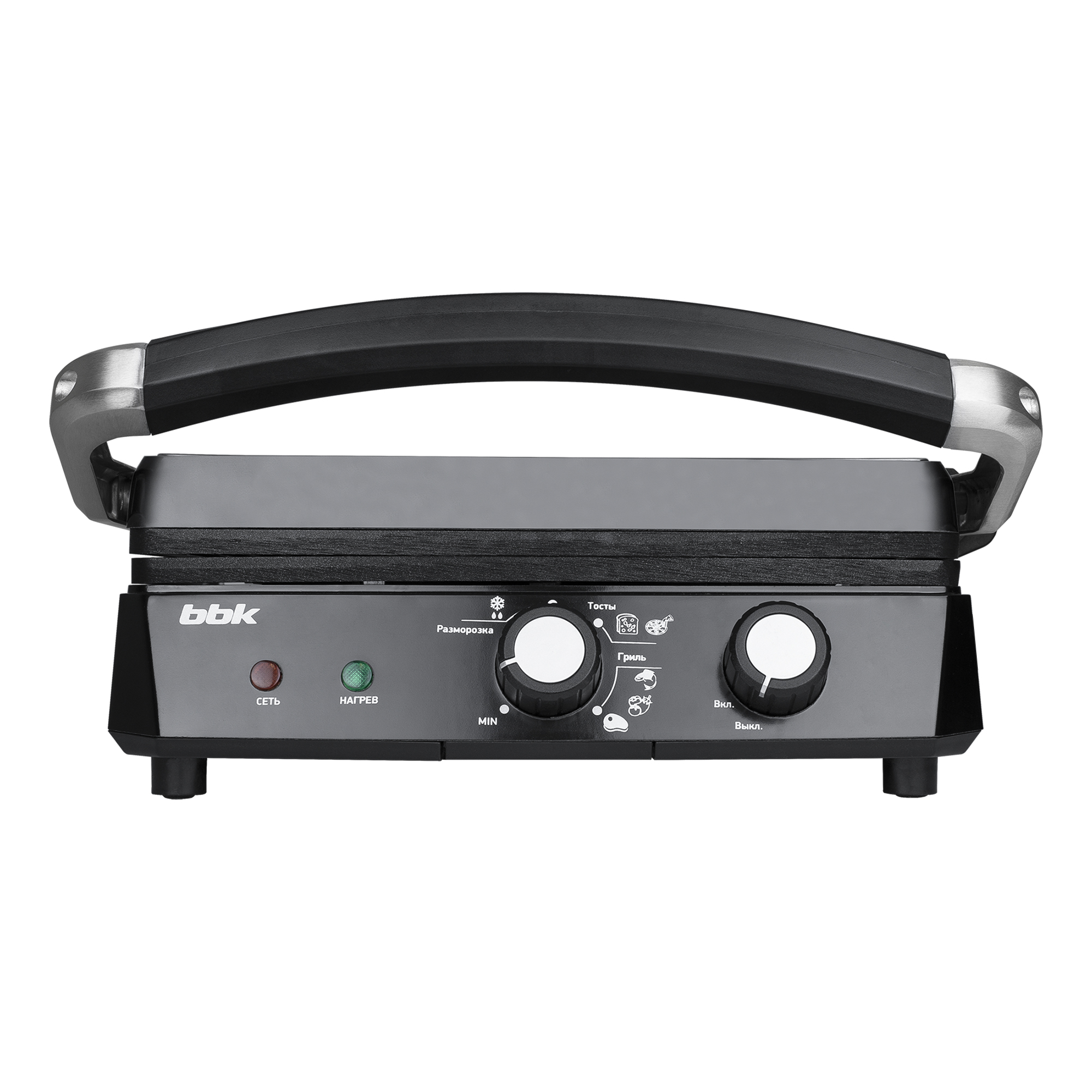 Купить Электрический гриль BBK BEG2002 черный/металлик — Фото 5