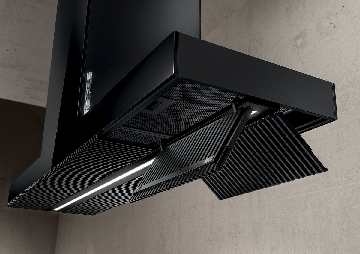 Купить Островная вытяжка ELICA HAIKU ISLAND BL/A/120 — Фото 2