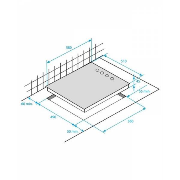 Купить Электрическая варочная панель BEKO HIZE 64101 X — Фото 2
