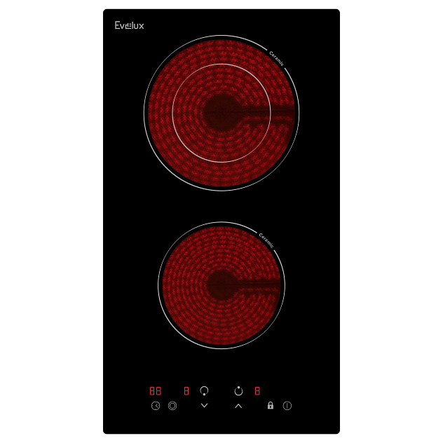 Электрическая варочная панель EVELUX HEV 321 B																		 — описание, фото, цены в интернет-магазине PT Stores