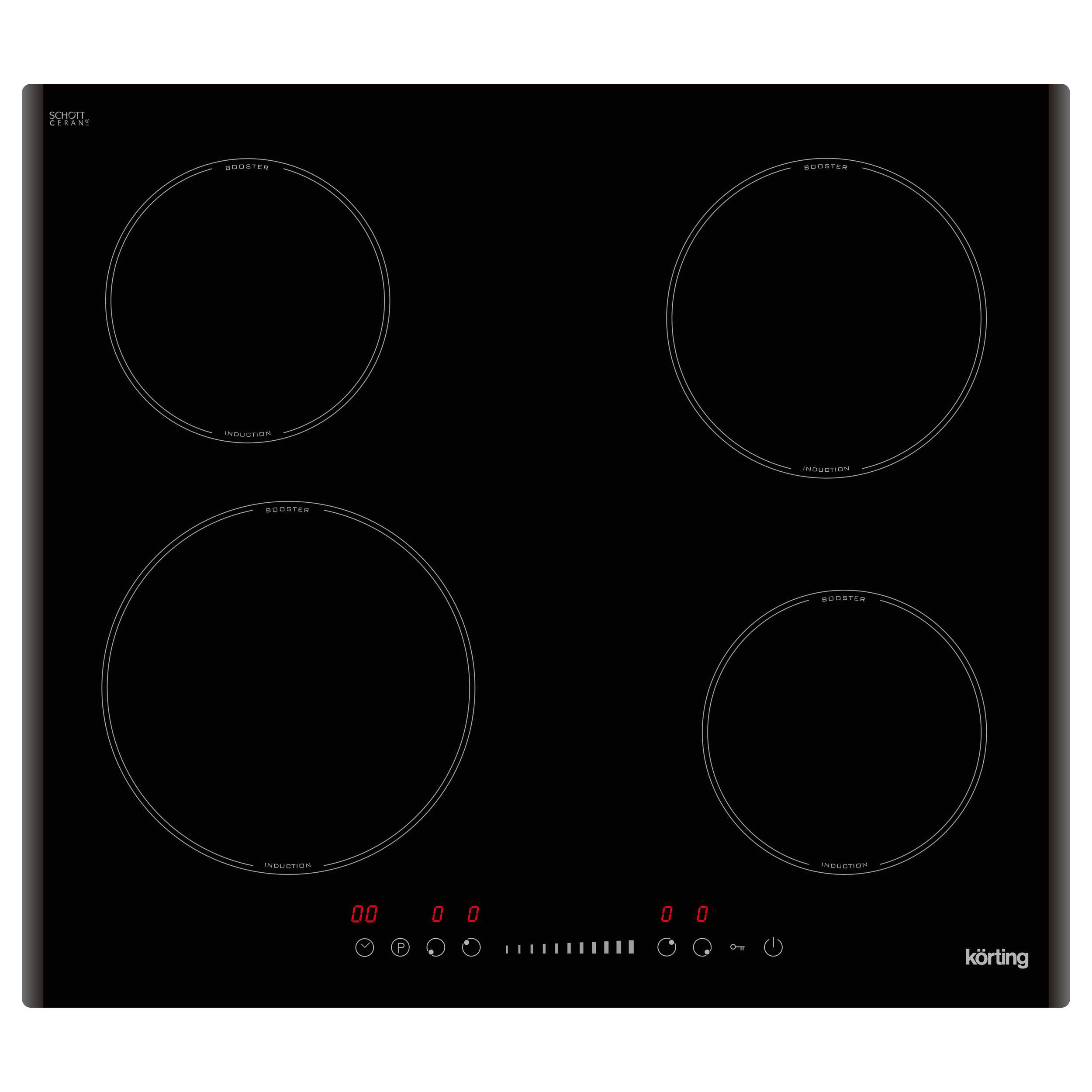 Индукционная варочная панель KORTING HI 64540 B																		 — описание, фото, цены в интернет-магазине PT Stores