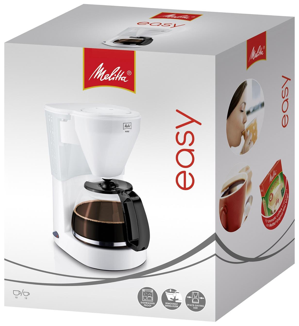 Купить Кофеварка Melitta Easy II, белый — Фото 3