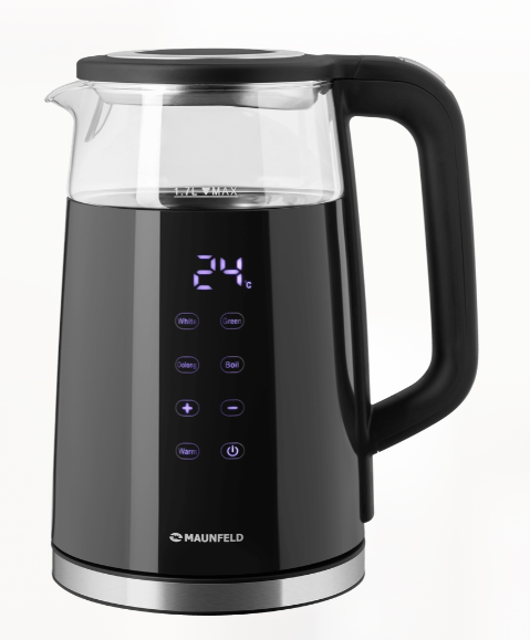 Чайник MAUNFELD MGK-616DBK																		 — описание, фото, цены в интернет-магазине PT Stores