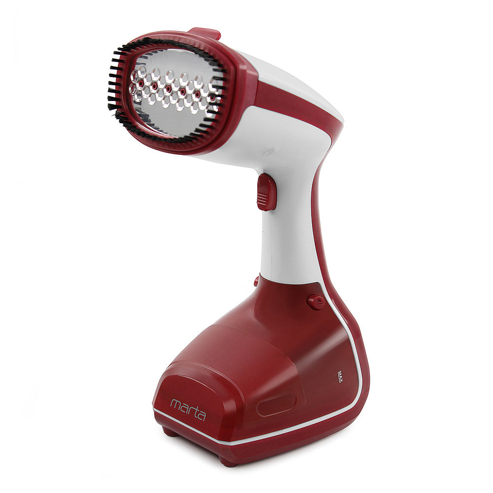 Отпариватели и пароочистители MARTA MT-1176 красный рубин																		 — описание, фото, цены в интернет-магазине PT Stores