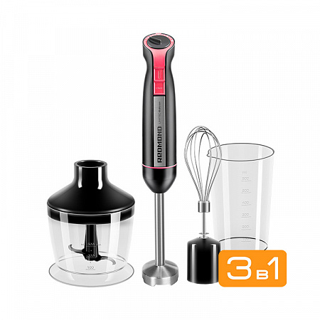 Блендер Redmond RHB-2961 Черный красный																		 — описание, фото, цены в интернет-магазине PT Stores