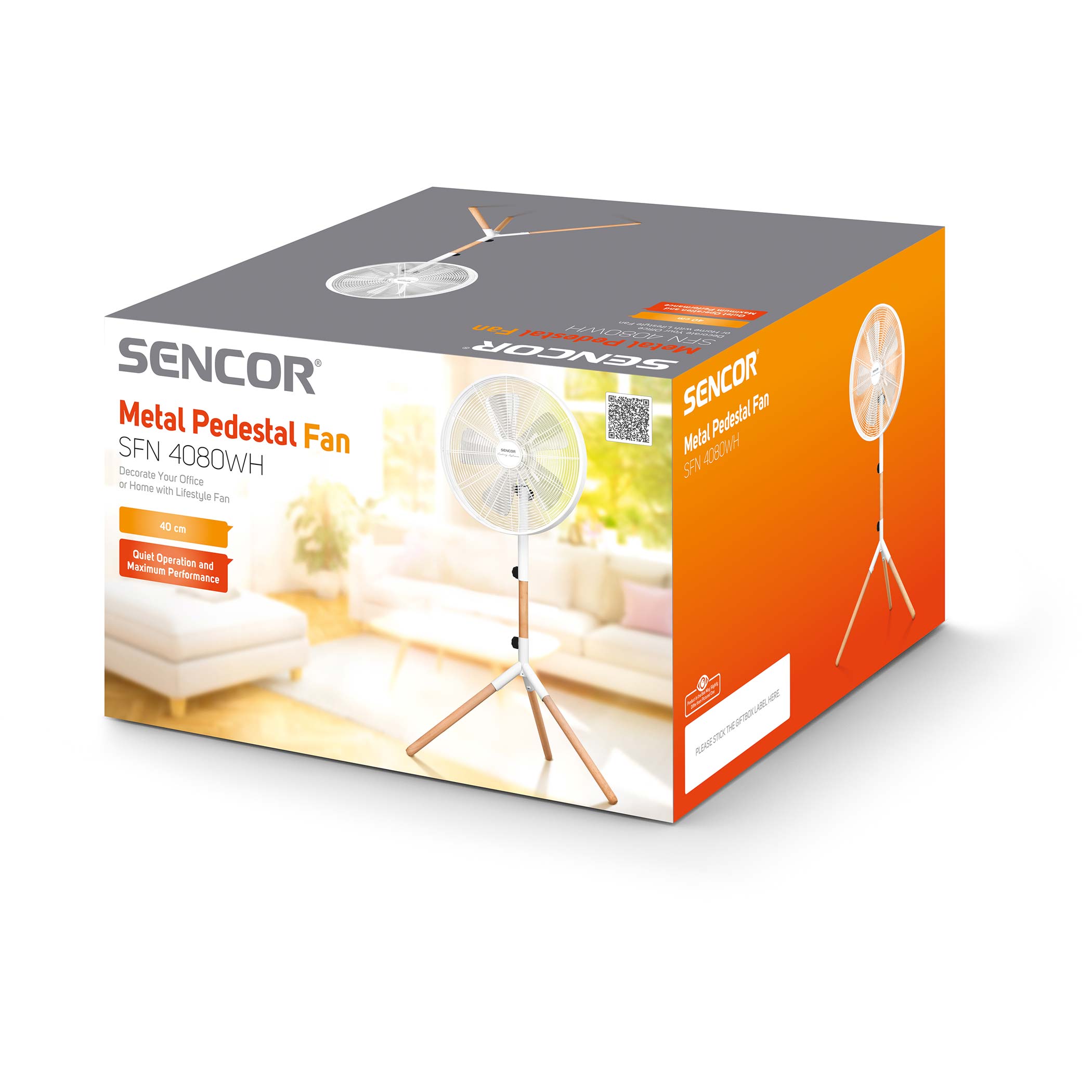 Купить Вентилятор Sencor SFN 4080WH — Фото 9
