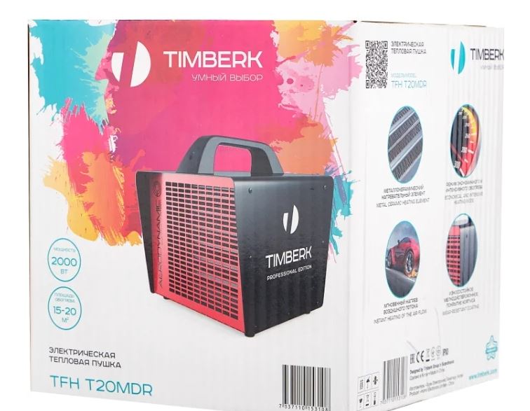 Купить Тепловая пушка TIMBERK TFH T30MDR — Фото 4