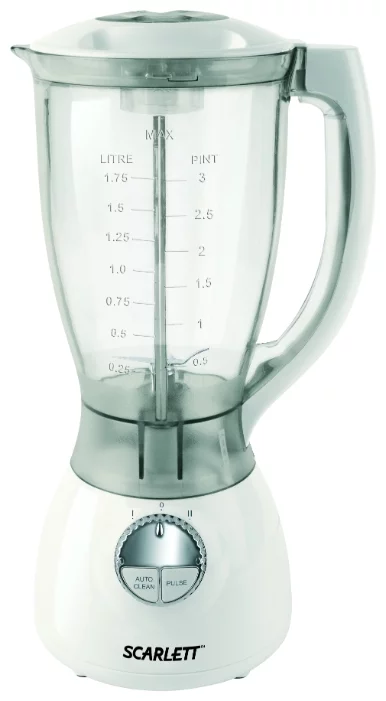 Блендер Scarlett SC-4143, белый																		 — описание, фото, цены в интернет-магазине PT Stores